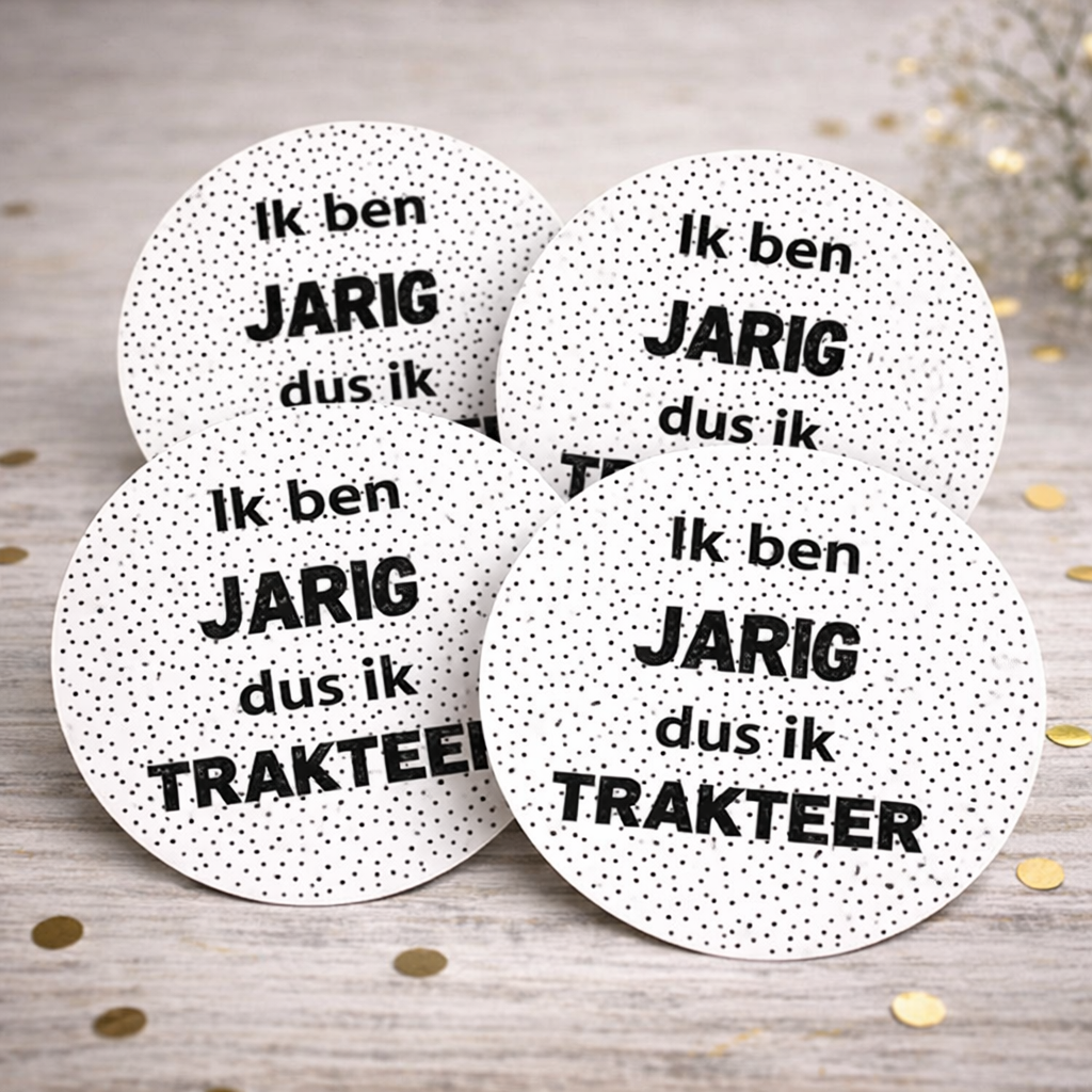 Sticker | Ik Trakteer | 10 stuks