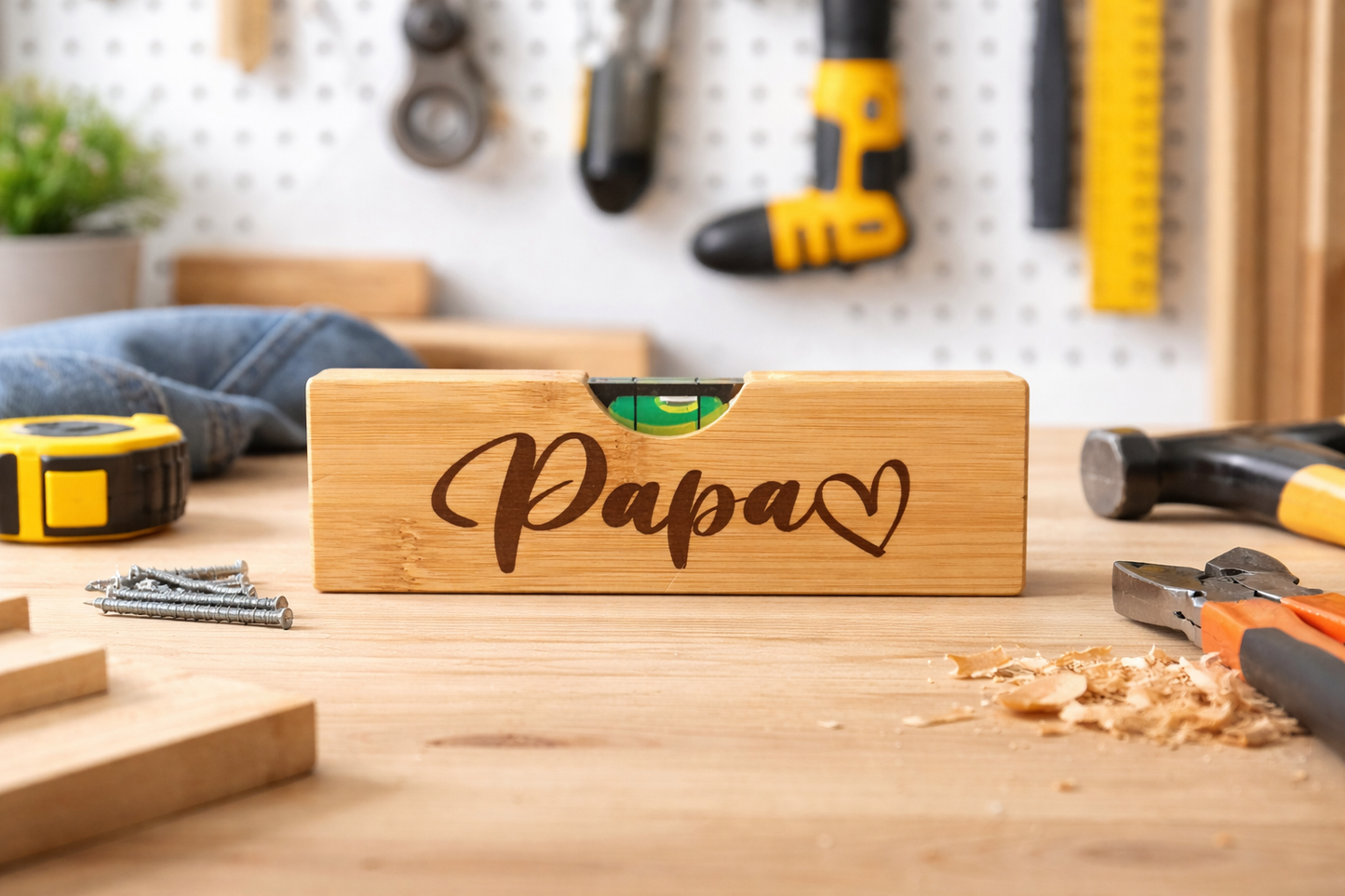 Waterpas Papa Bieropener