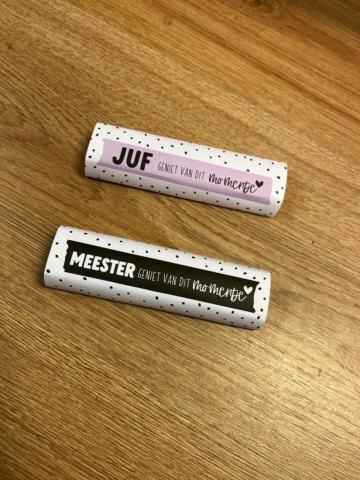 Chocoreep Juf of Meester