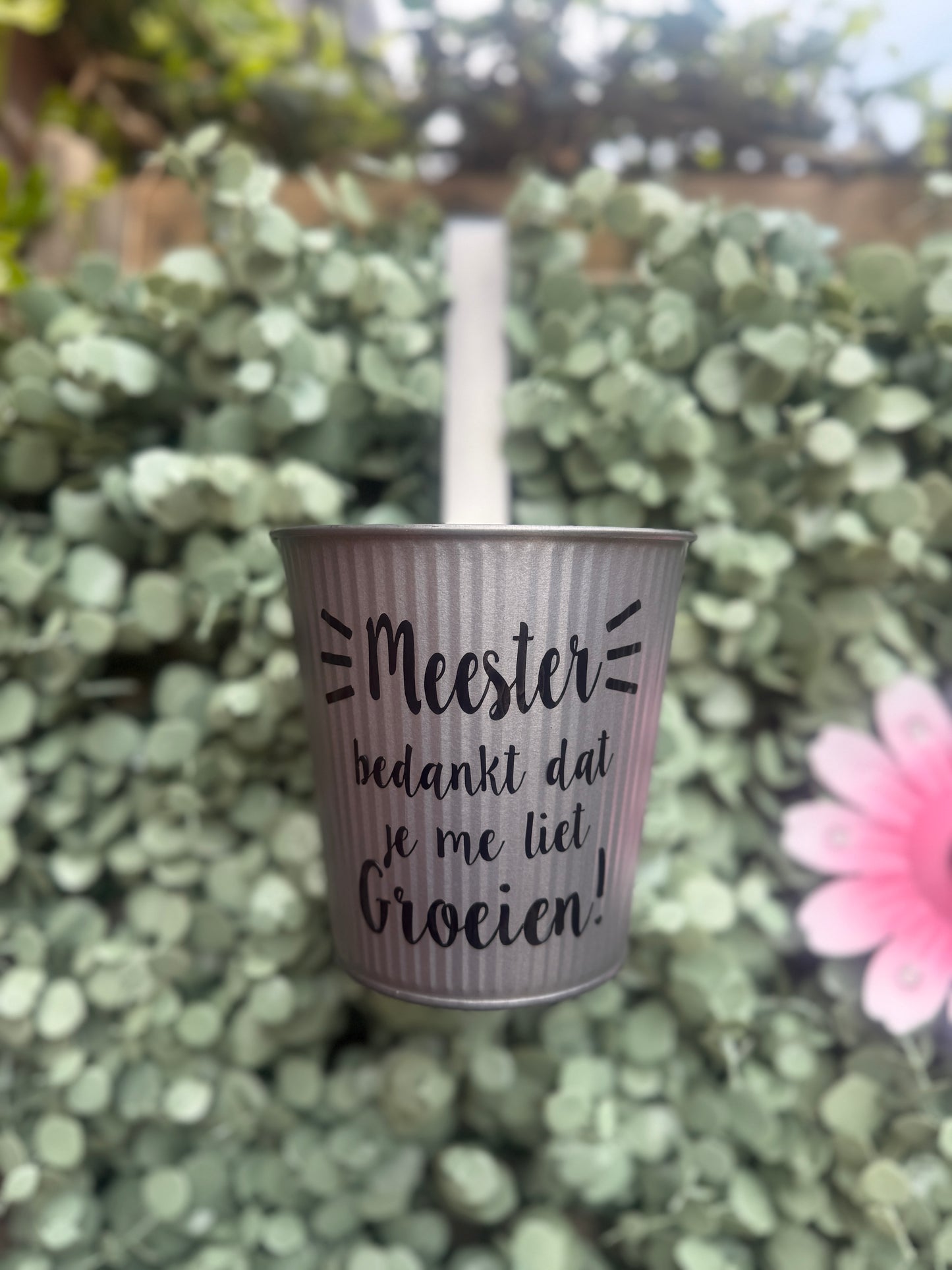 Bloempot Juf & Meester