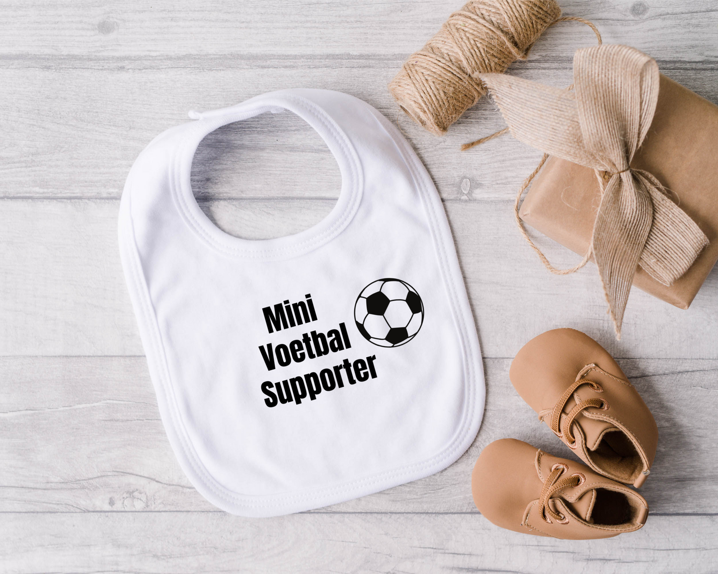 Slabbetje Mini Voetbal supporter