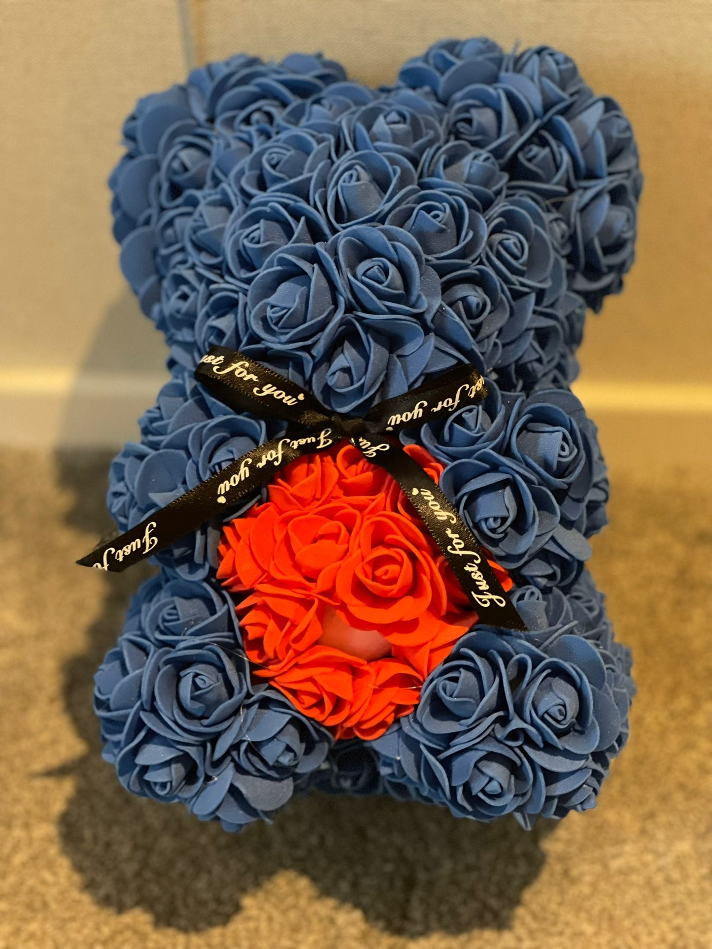 Rosebear Klein Blauw_Rood