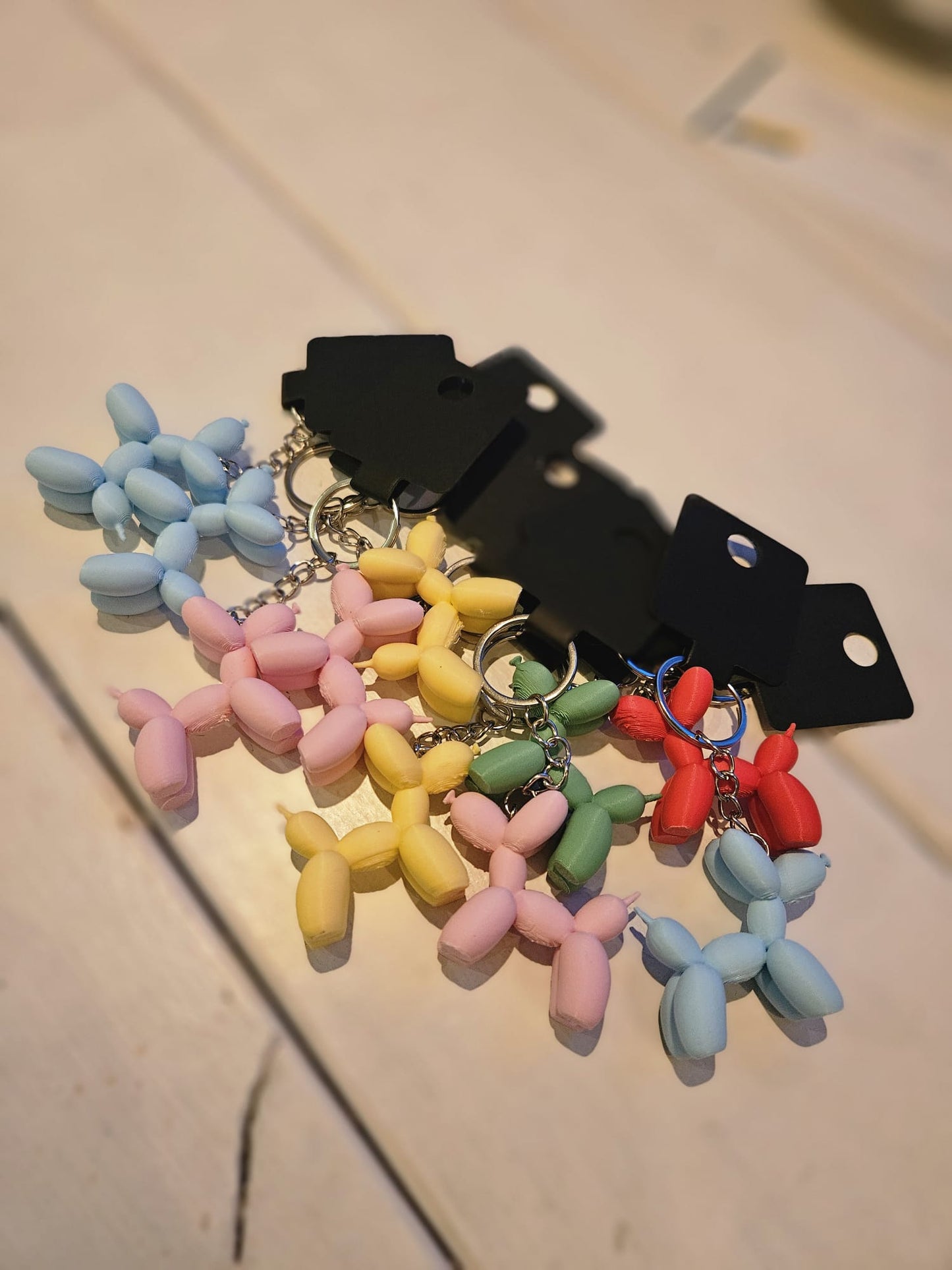 Ballon dog sleutelhanger