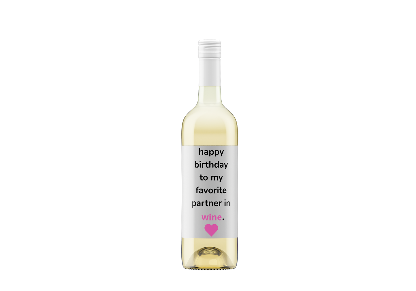 Wijn Etiket Partner in Wine