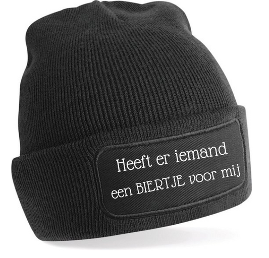 Muts_Beanie Biertje_1