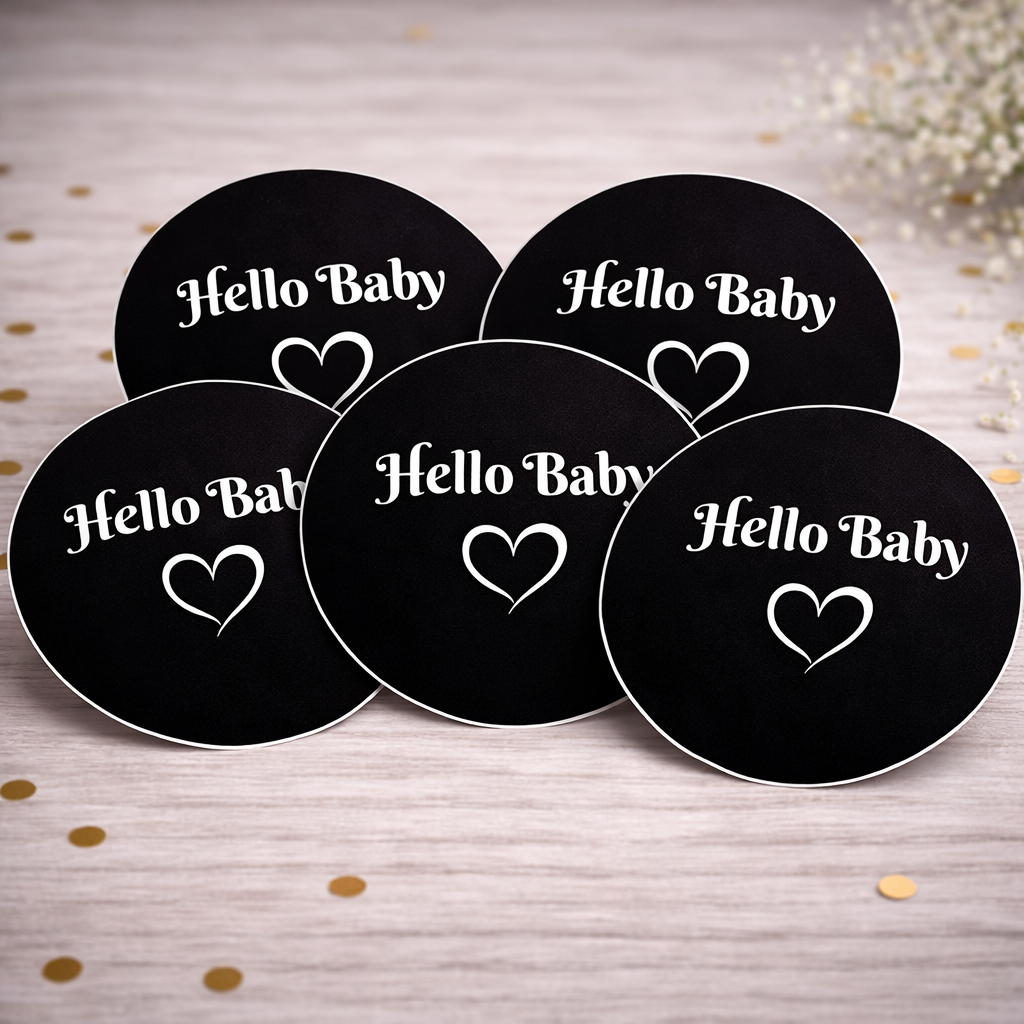 Sticker | Hello Baby | 10 stuks