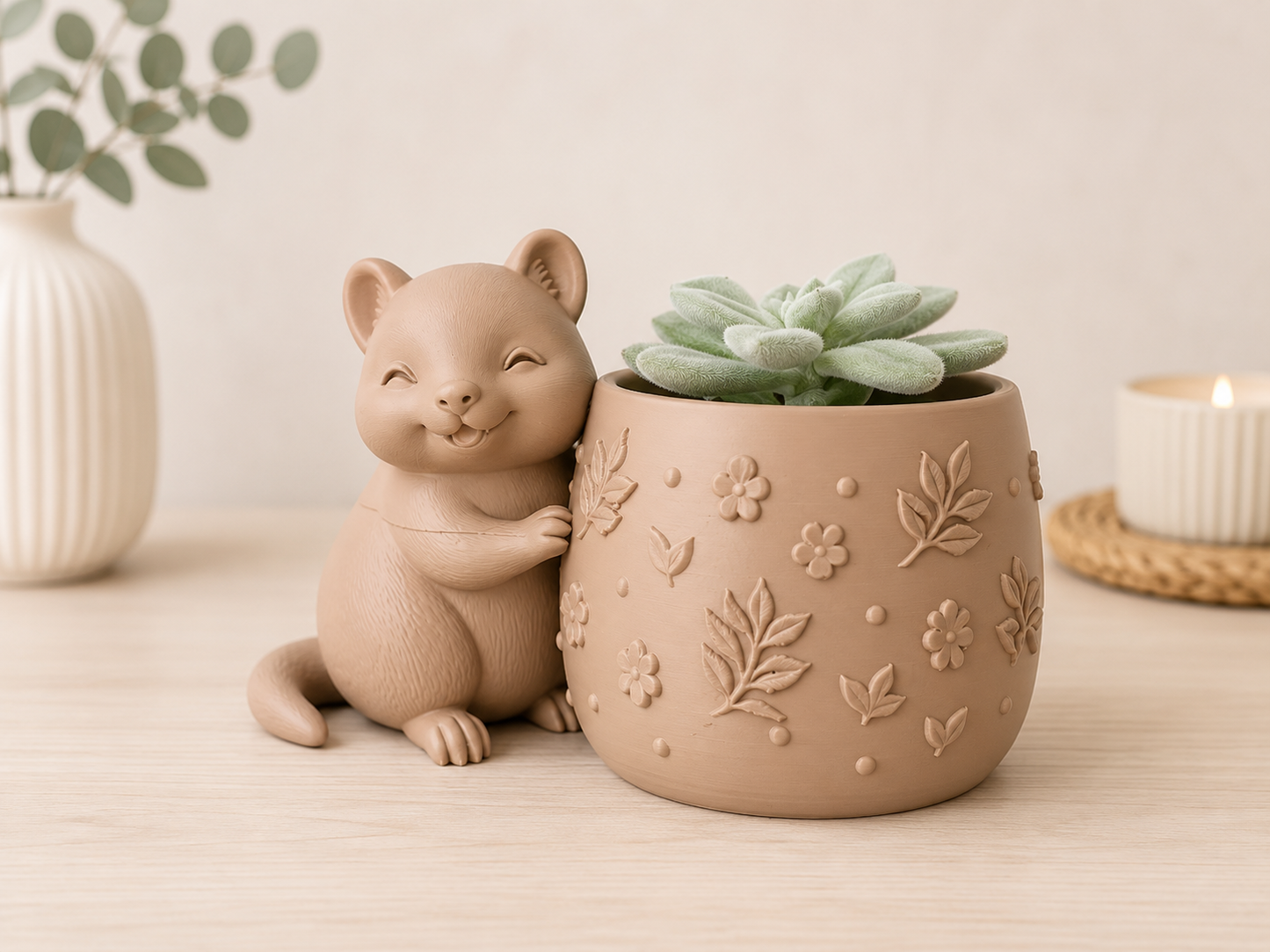 Quokka bloempot