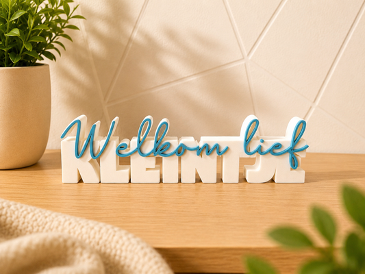 Welkom lief kleintje