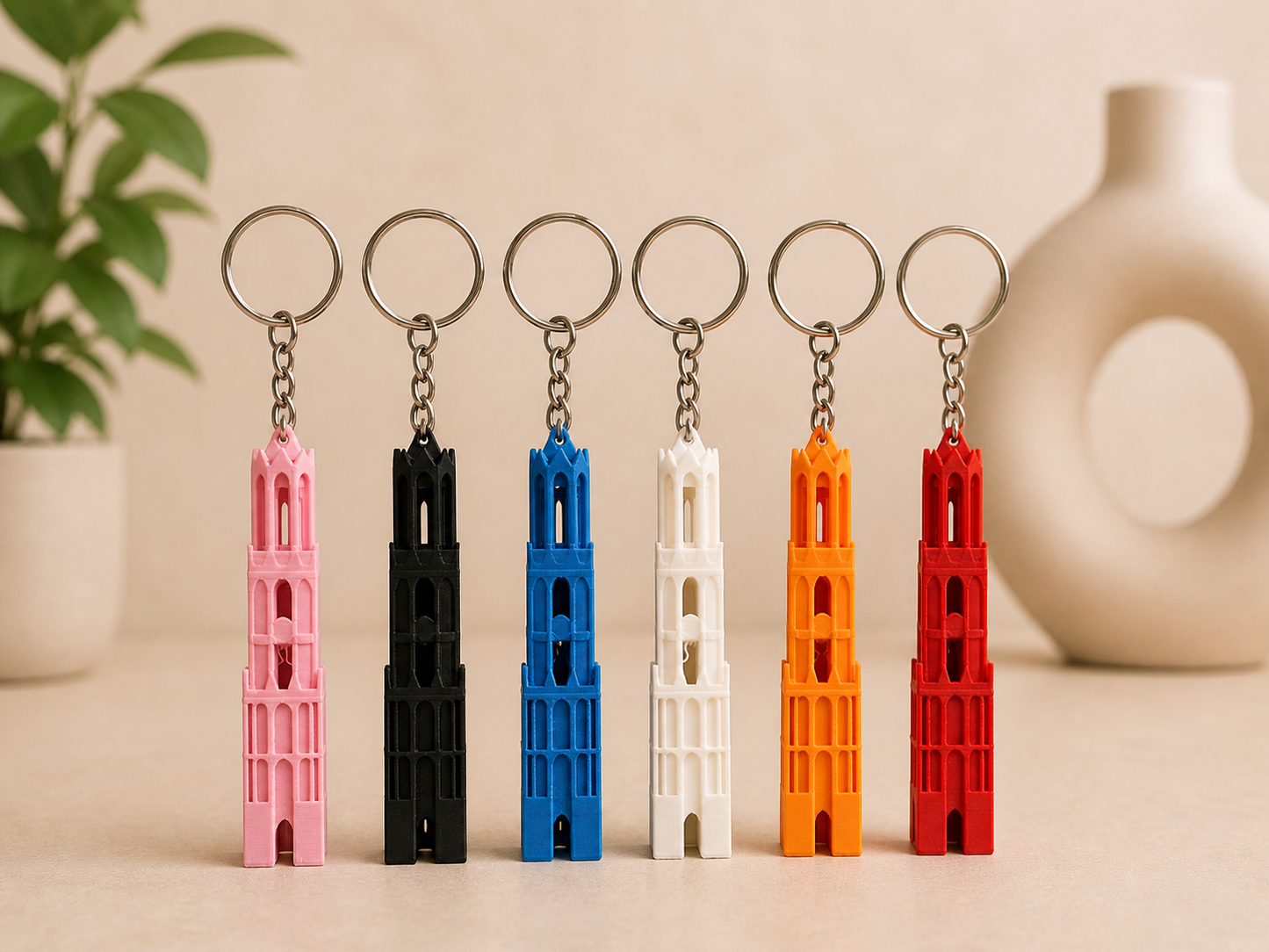 Domtoren Sleutelhanger  Voor de échte Utrechter