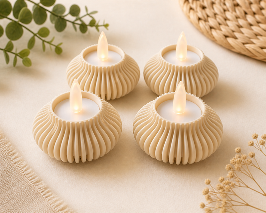 Kaarsen set 4 stuks