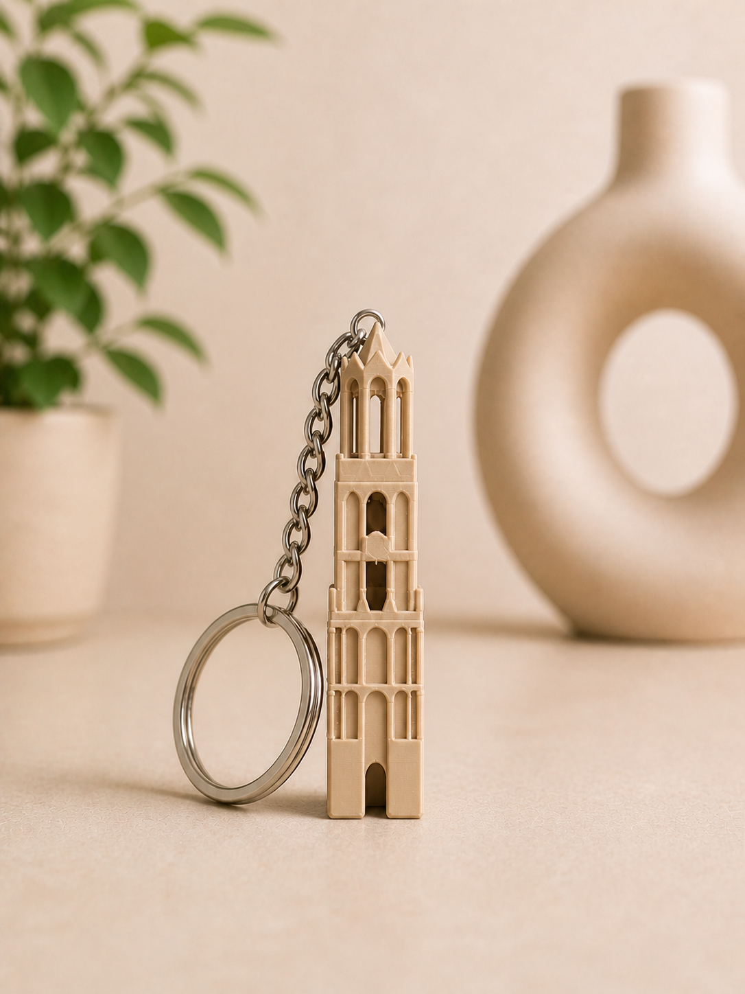 Domtoren Sleutelhanger  Voor de échte Utrechter