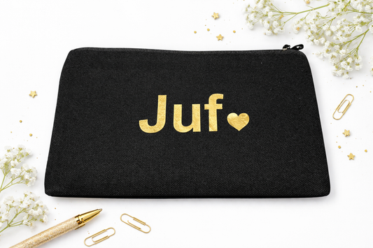 Etui zwart Juf