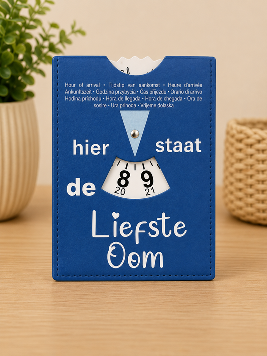 Parkeerschijf Oom