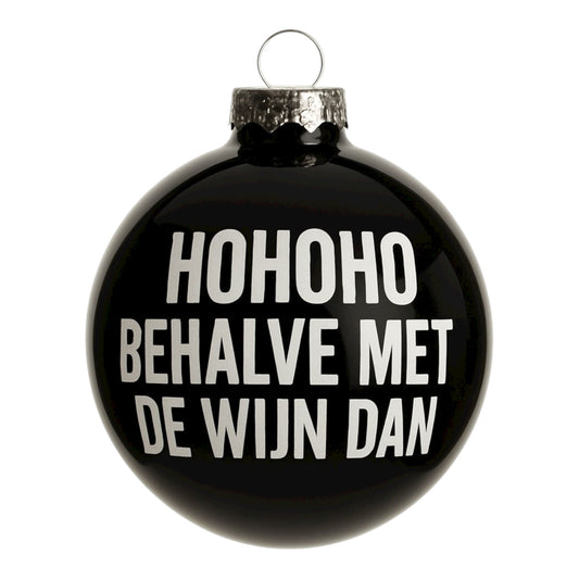 Kerstbal HOHOHO