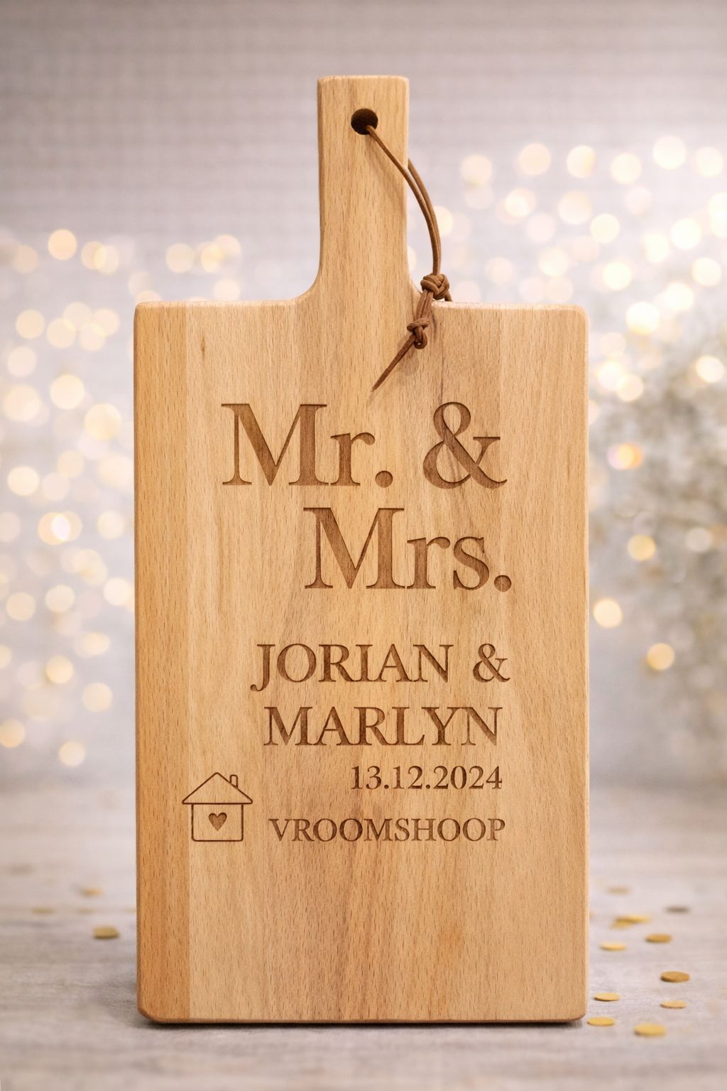 Borrelplank Mr. & Mrs.