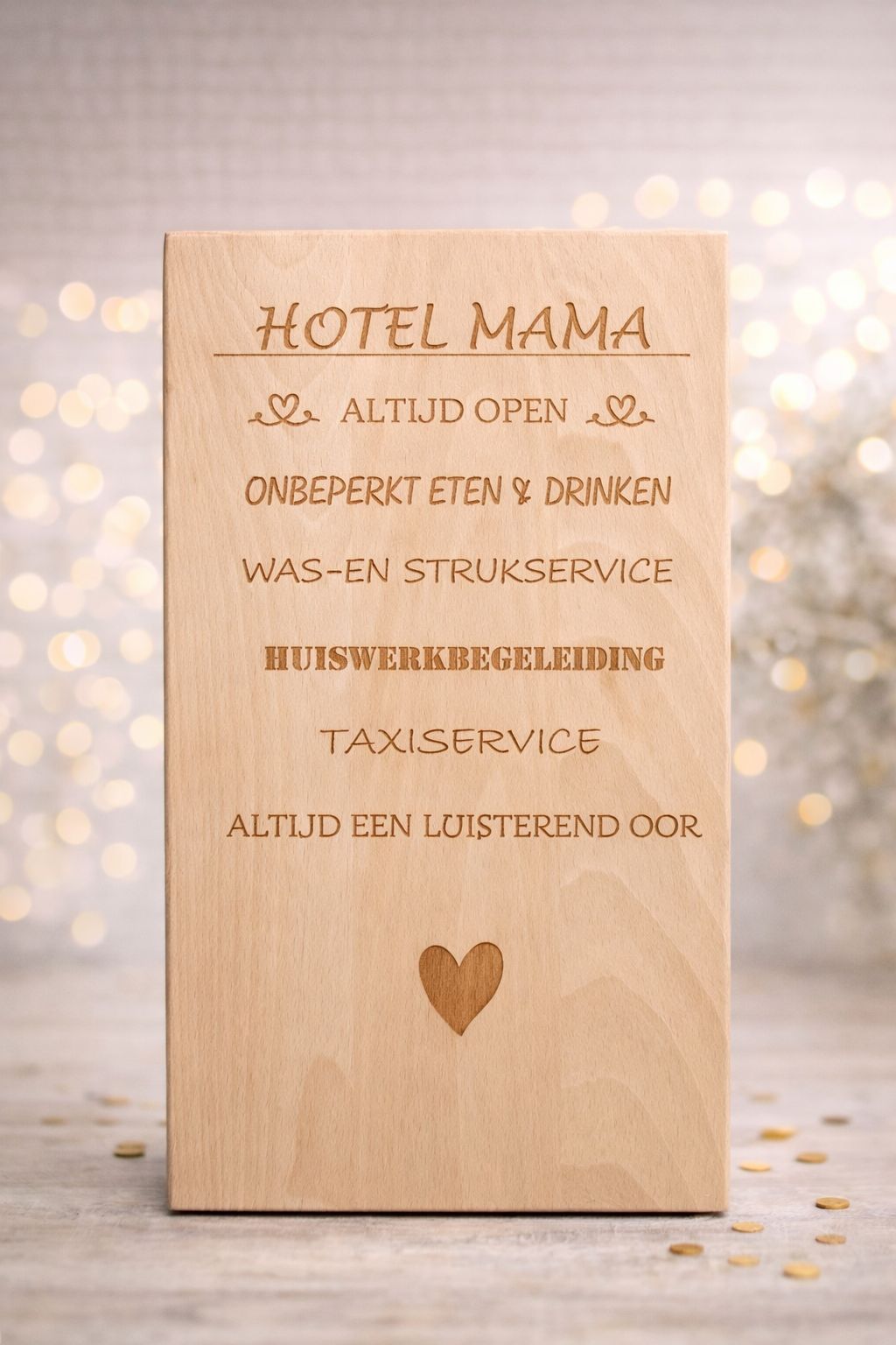 HOTEL MAMA tekstbord