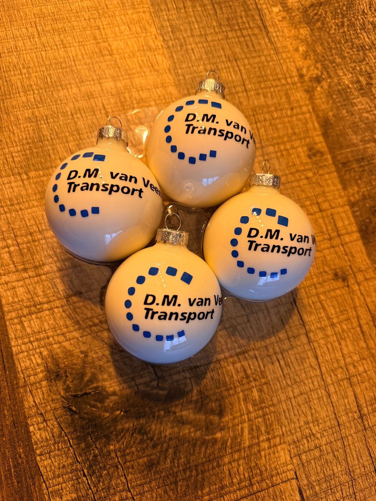 Kerstbal Eigen Tekst / Logo